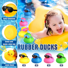 Chivao colorful ducks decorate parties with vibrant, cute decor touches.
