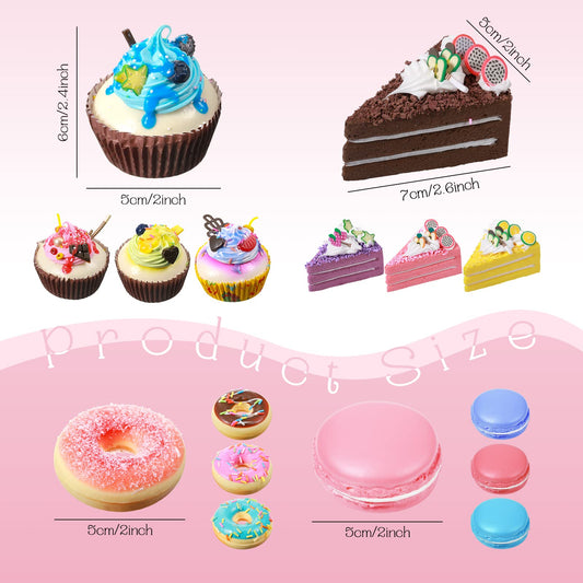 Chivao cupcakes: lifelike faux cupcakes for product photos and party decor