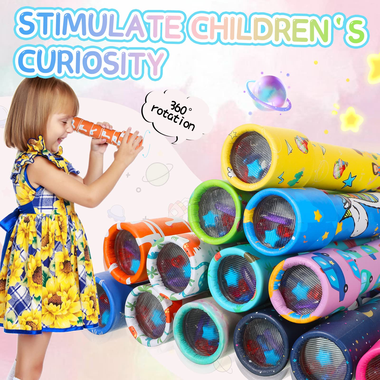 Chivao kaleidoscope prizes and goody bags make celebrations more engaging.