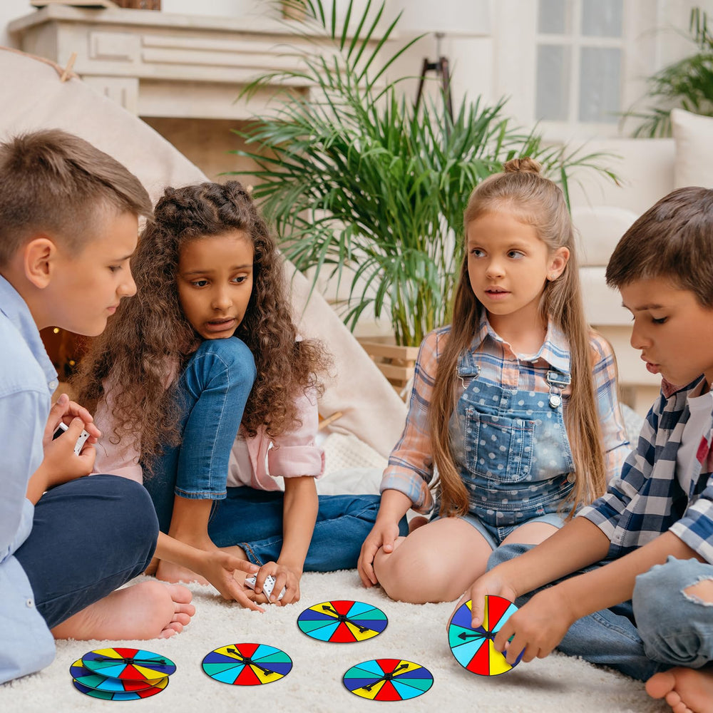 Chivao durable plastic spinner resists wear and tear during play.