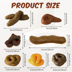Chivao fake poo style 2 with varied shape for versatile jokes.
