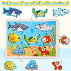 Chivao fruits peg puzzles teach food items and categorization through hands-on play