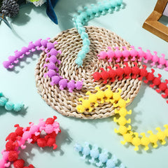 Chivao worm fidget toy used as a party favor with bright colors.