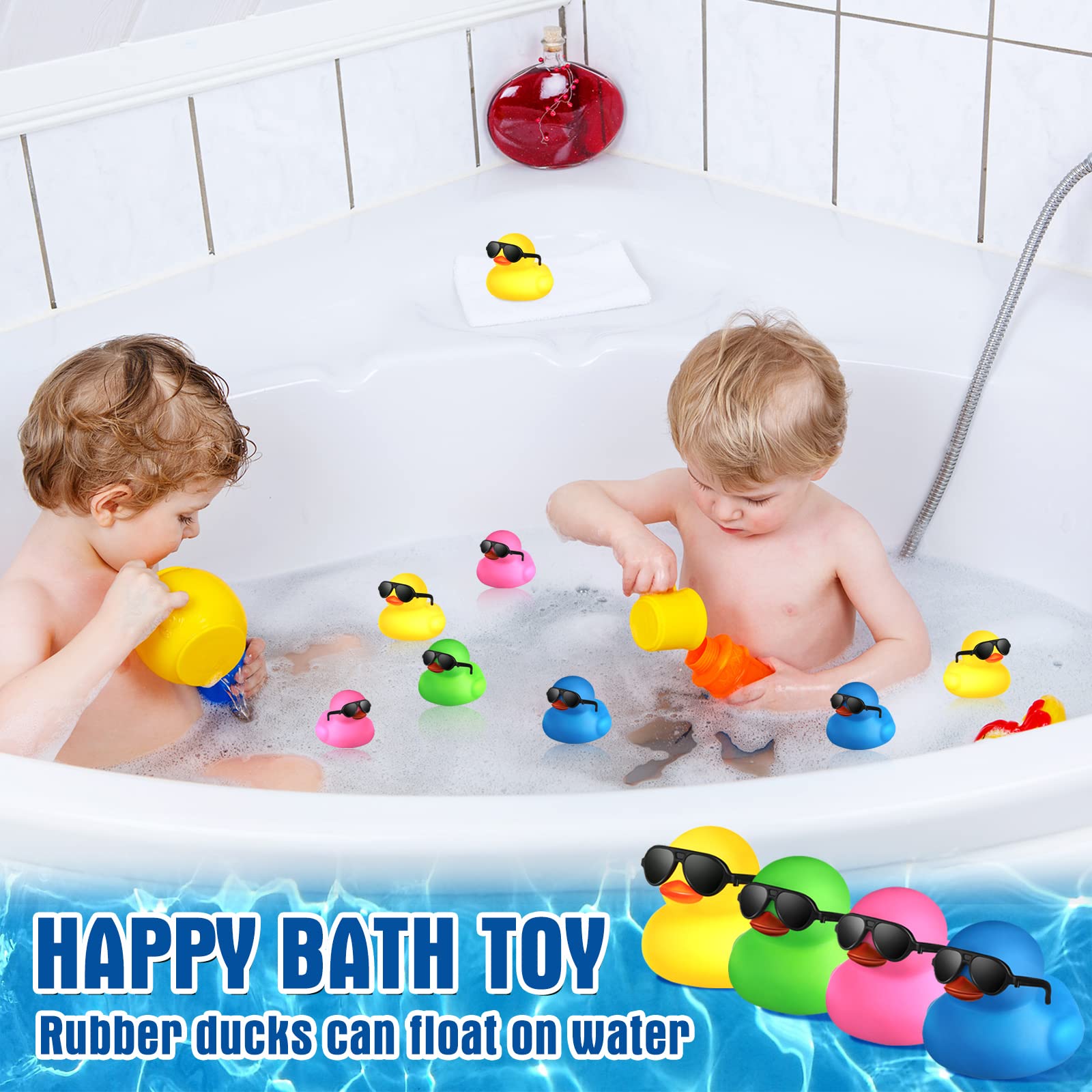 Chivao small rubber ducks make a gift for kids at events and gatherings.
