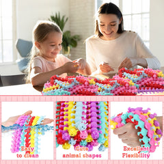 Soft TPR Chivao worm fidget toy, safe and durable for daily use.