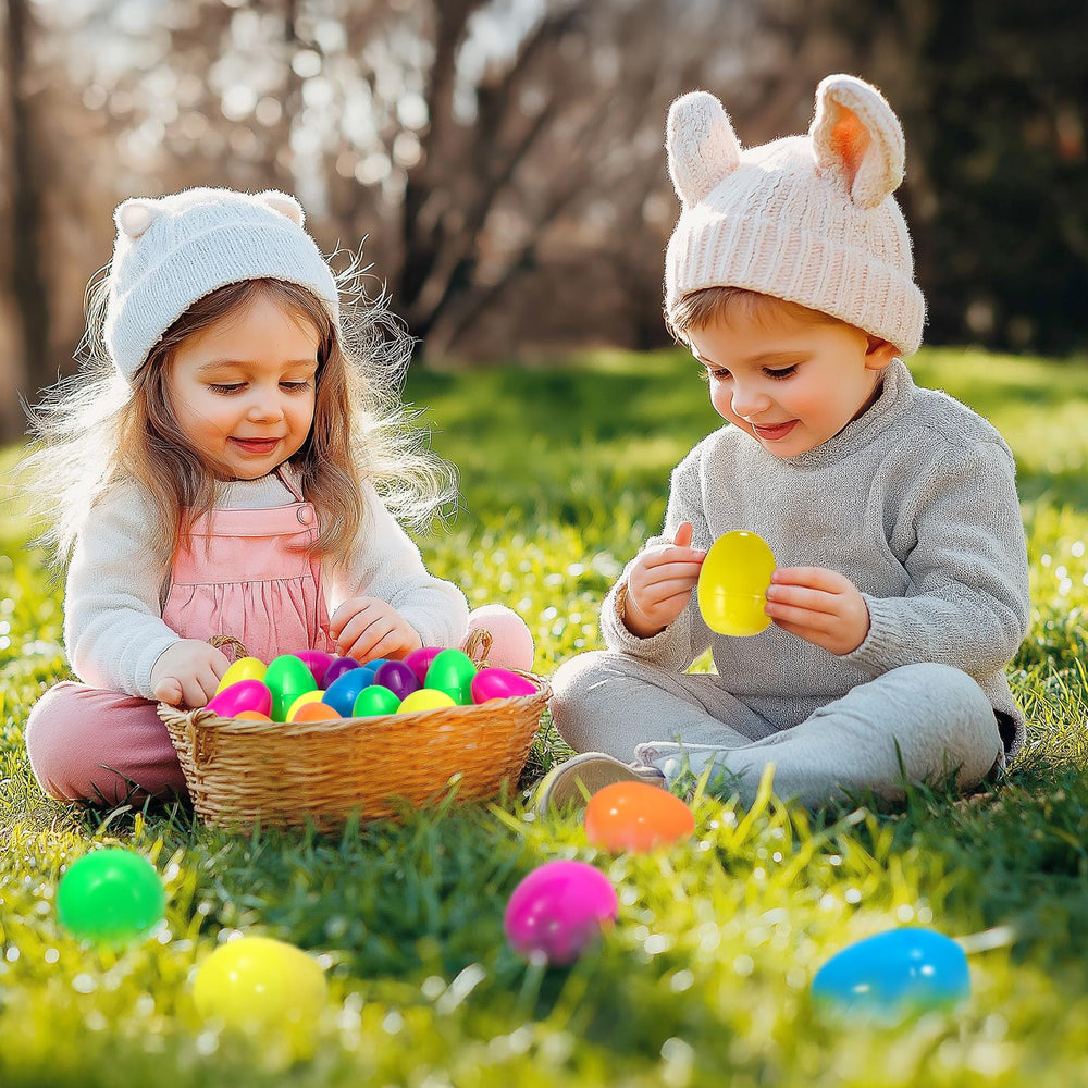 CHMYWJ easter basket fillers with colorful plush characters for imagination