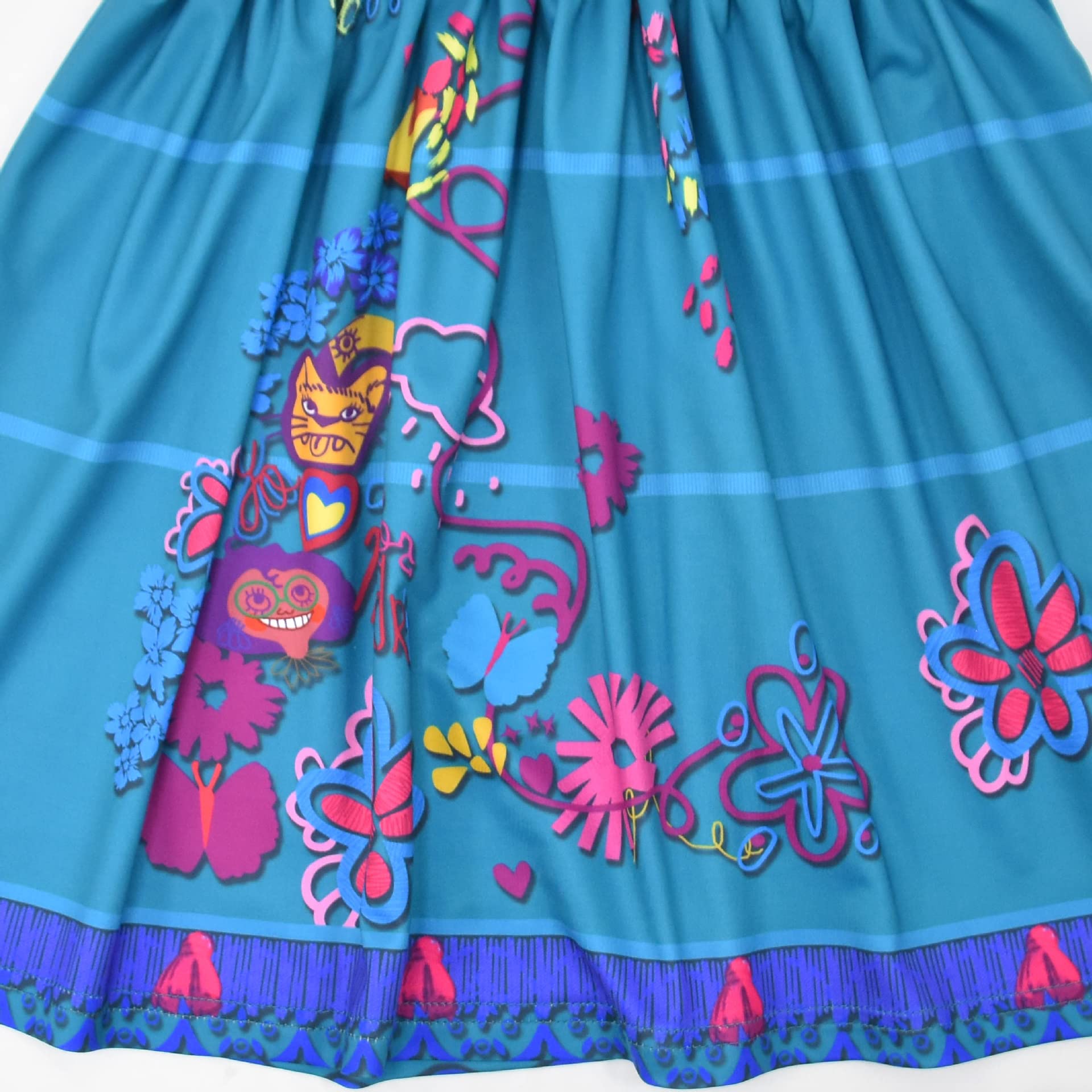Choadam Mirabel dress flower headband included for coordinated magical look