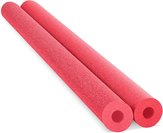 Chochkees 52-inch red floating noodle for buoyant pool lounging