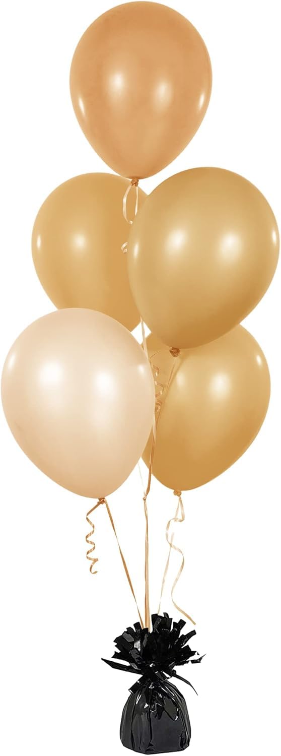 Chochkees 6-pack color variety balloon weights displayed for versatile party styling.