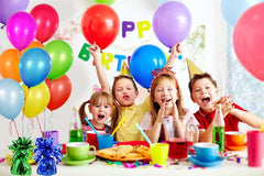 Chochkees purple decorative balloon weight adds a vibrant accent to party decor.