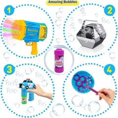 Chochkees bubble solution refill up to 1.25 gallons — economical party refills