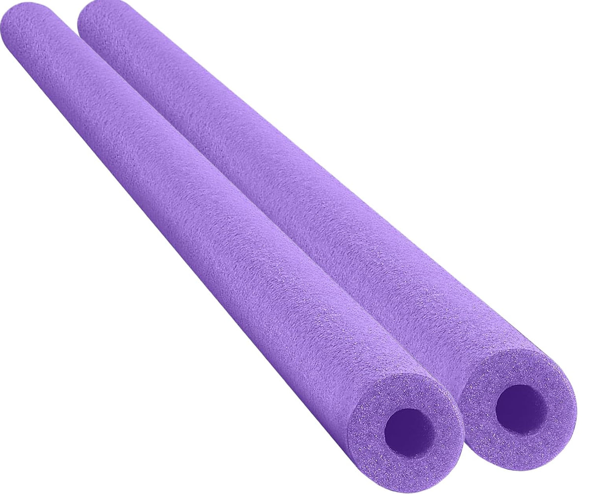 Chochkees purple 52in pool noodle for buoyant lounging and safe water play