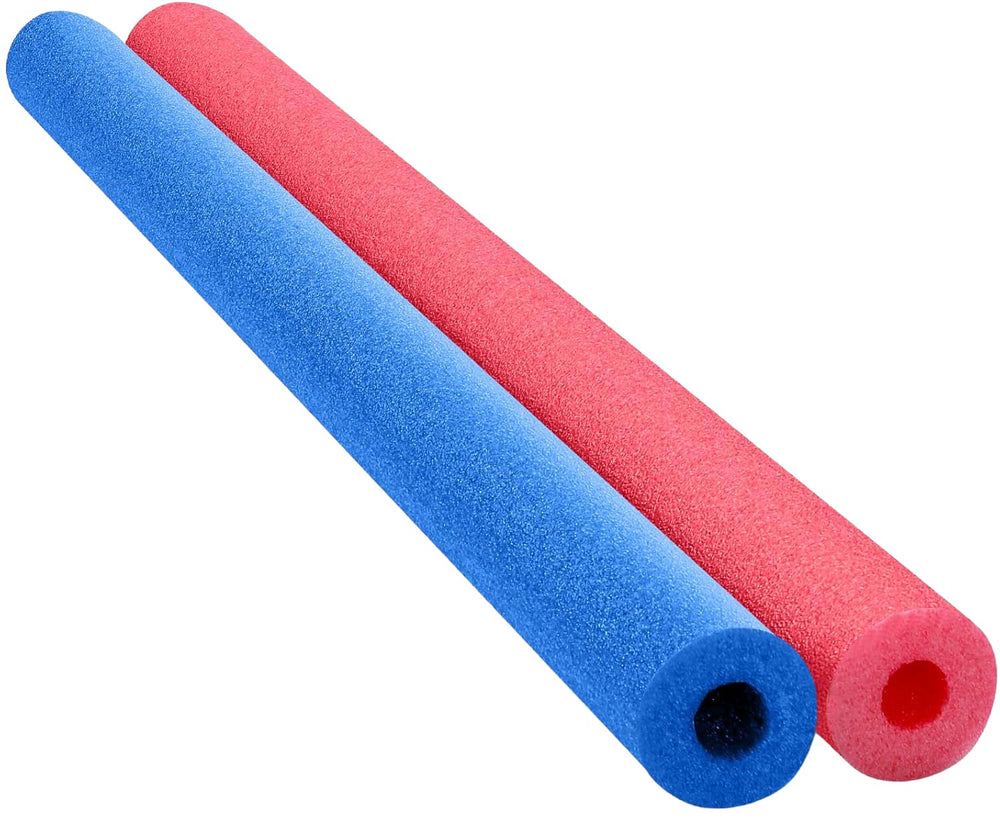 Chochkees 52-inch red-blue pool noodle in 2-pack for lounging and play