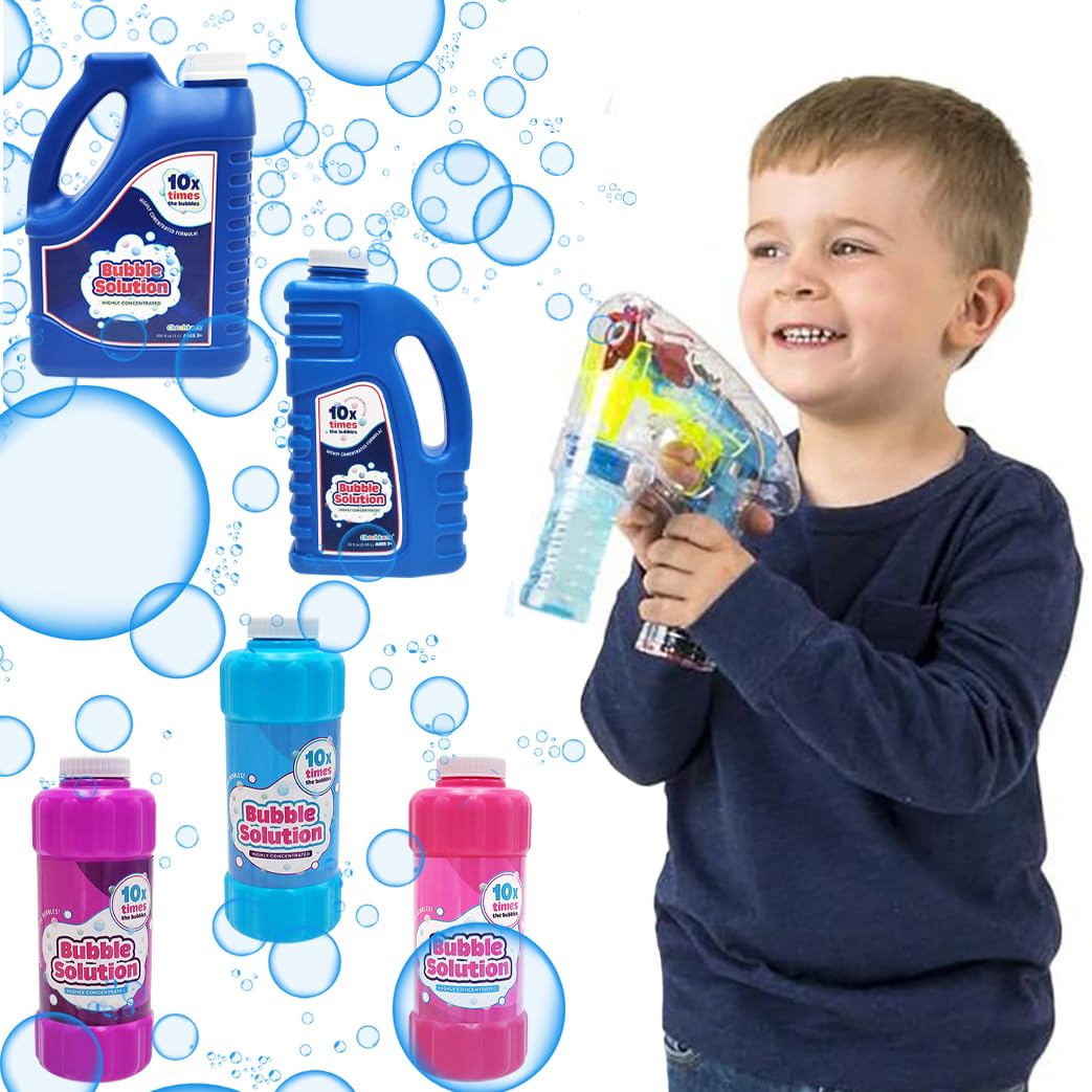 Chochkees age-3+ bubble solution — suitable for family playtime