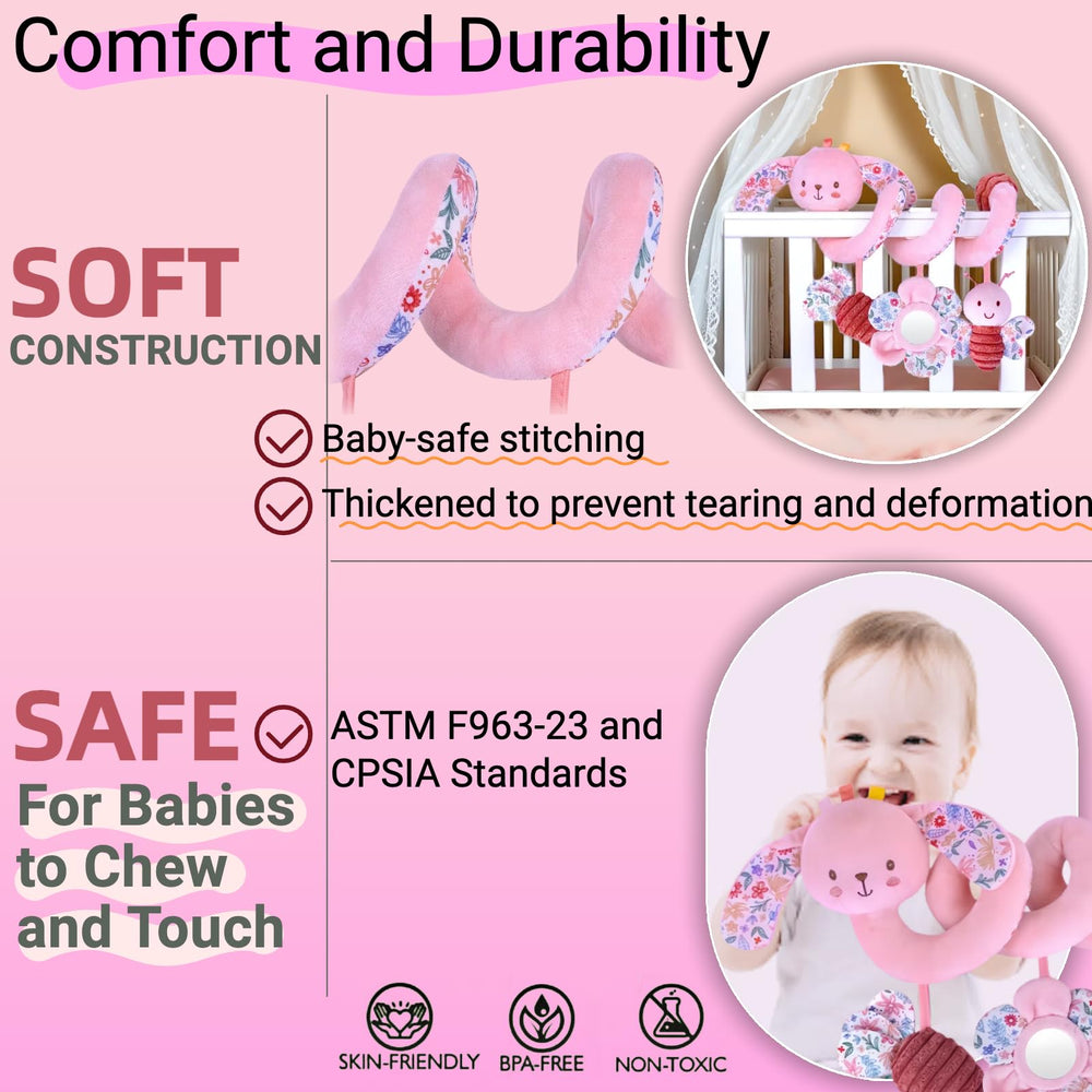 Chochumy tummy time mirror enhances visual tracking