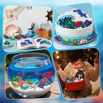 CHolic orca figurine from ocean set for display shelves and mindful focus sessions