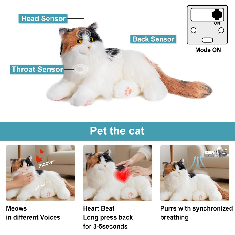 Chongker meow sound interactions create a realistic toy experience