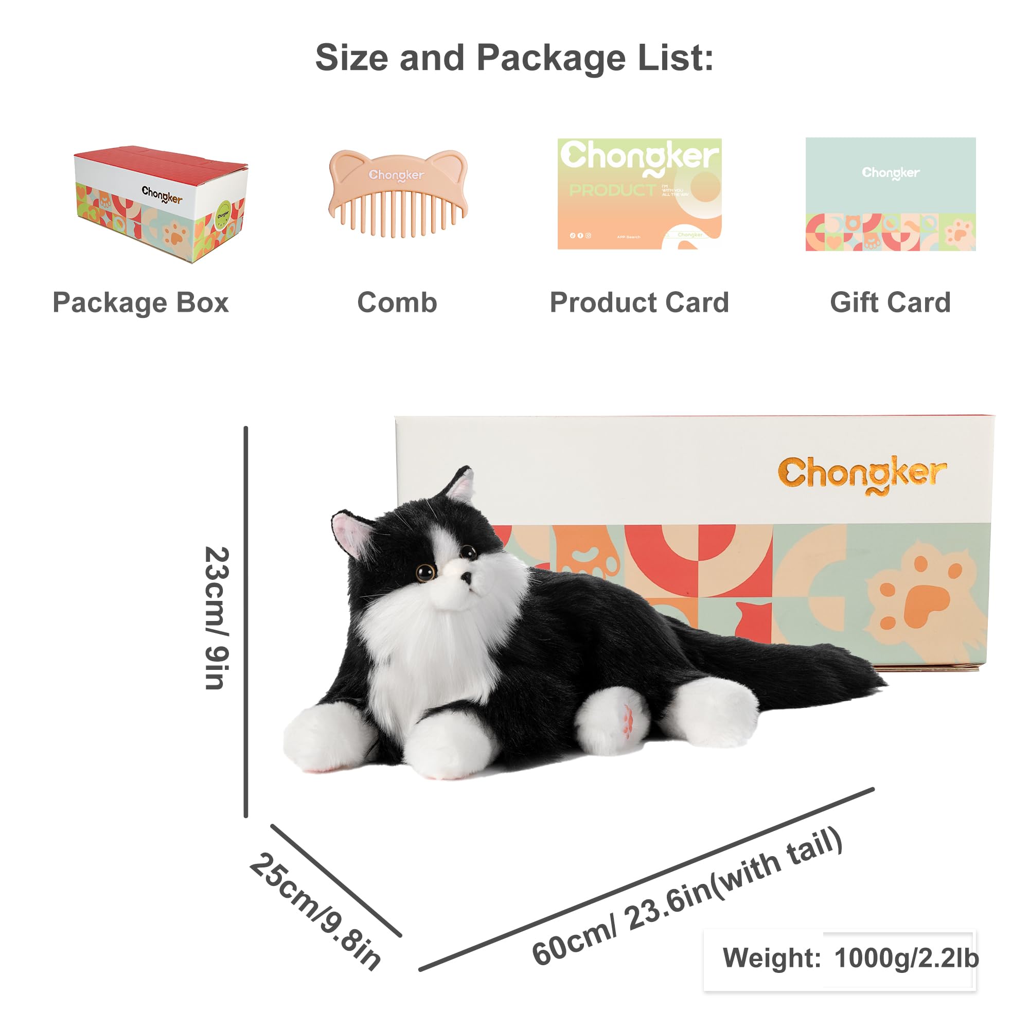 Chongker robot cat senior-friendly design supports easy daily use.