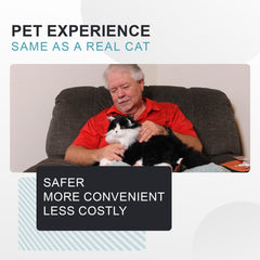 Chongker robot-cat touch sensors reacting with meows