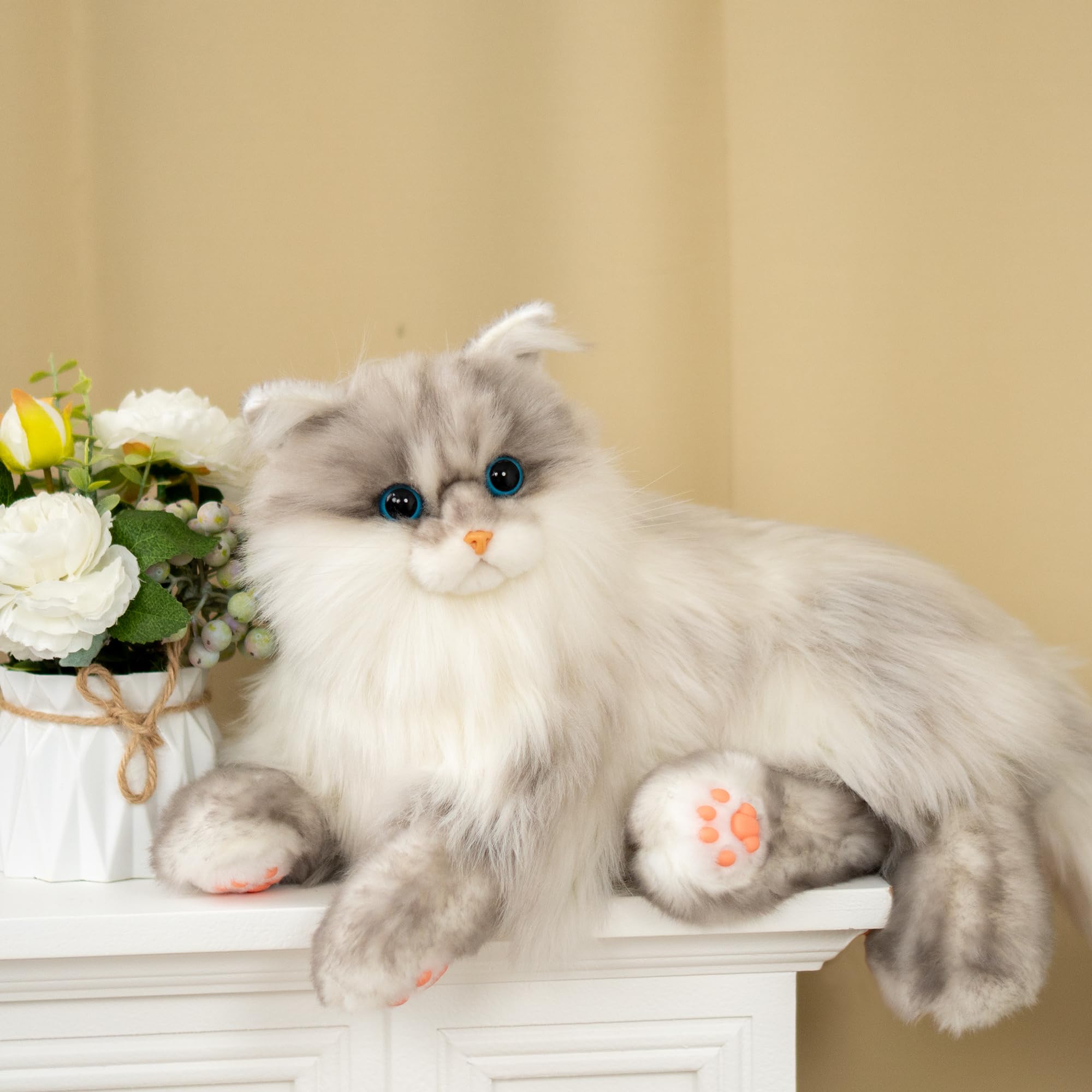 Chongker weighted cat plush balances charm for cat lovers and comfort seekers