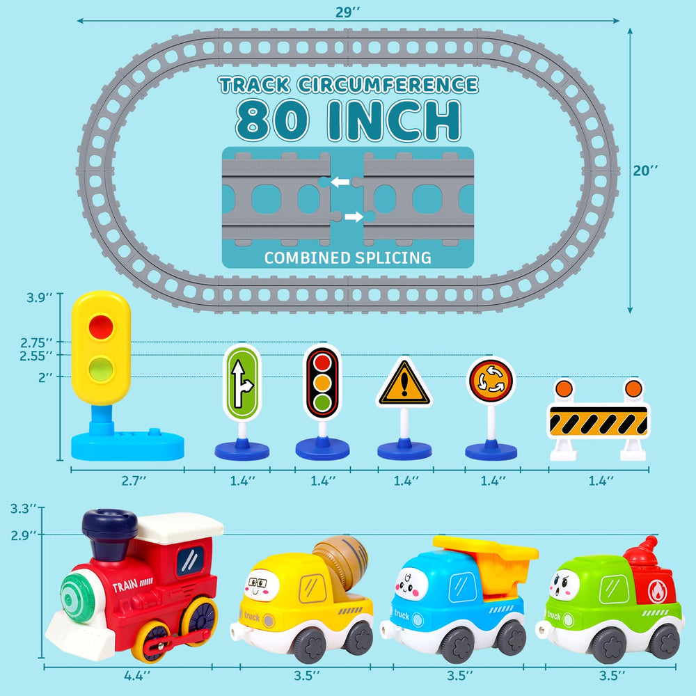 Choopheme train set realistic sound enhancing immersive playtime