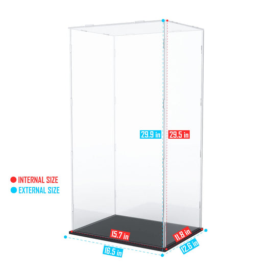 Choowin display case assembly Process demonstrates glue-free, secure setup for a clean finish.