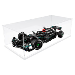 Choowin display case bottom wood-plastic base provides stable support and stacking capability