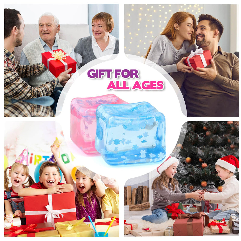 Chridark soft squeeze cubes with tactile satisfaction