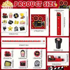 Chrisfall stampers with film reel designs suitable for shared activities.