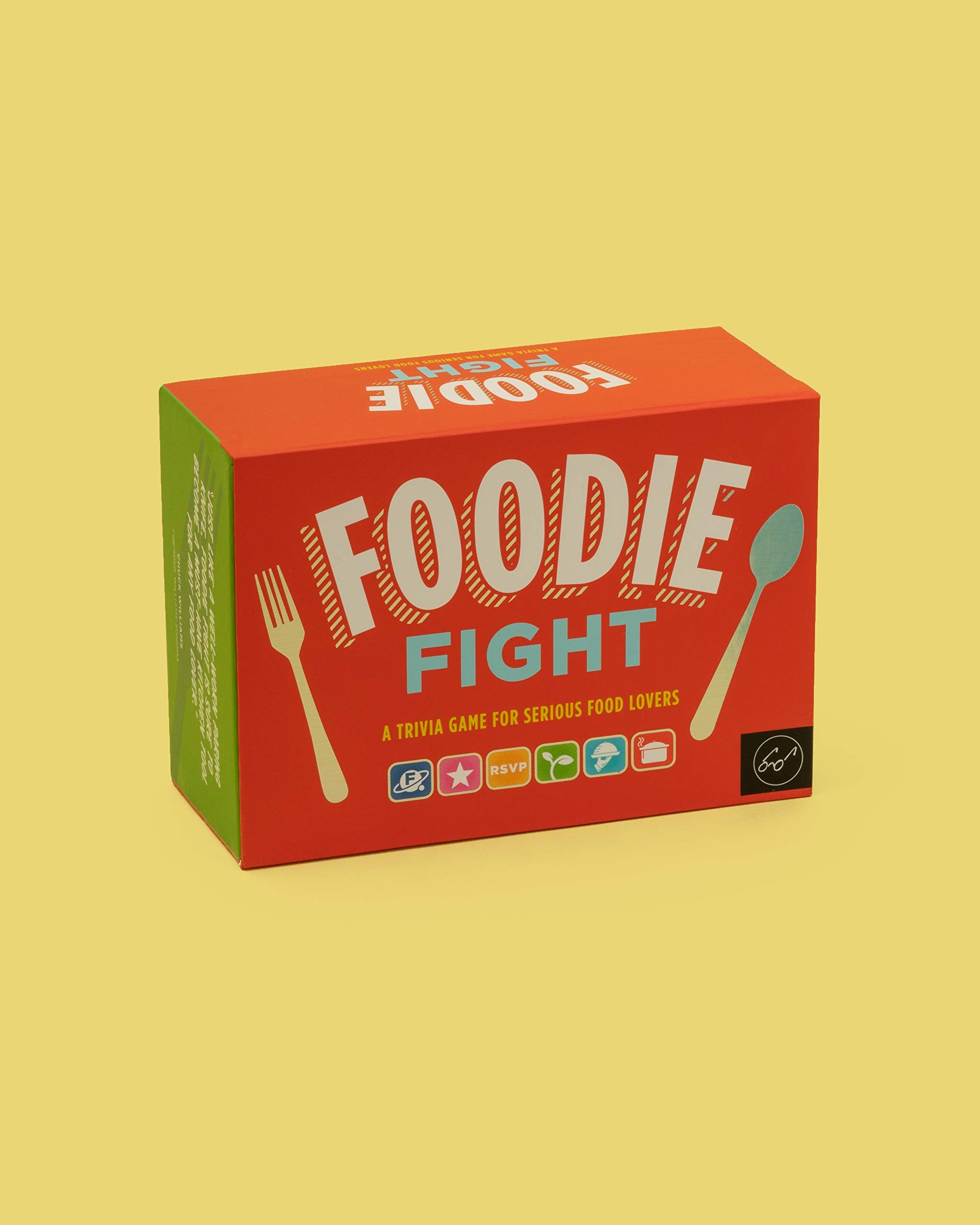 Chronicle Books Foodie Fight starter area for quick setup.