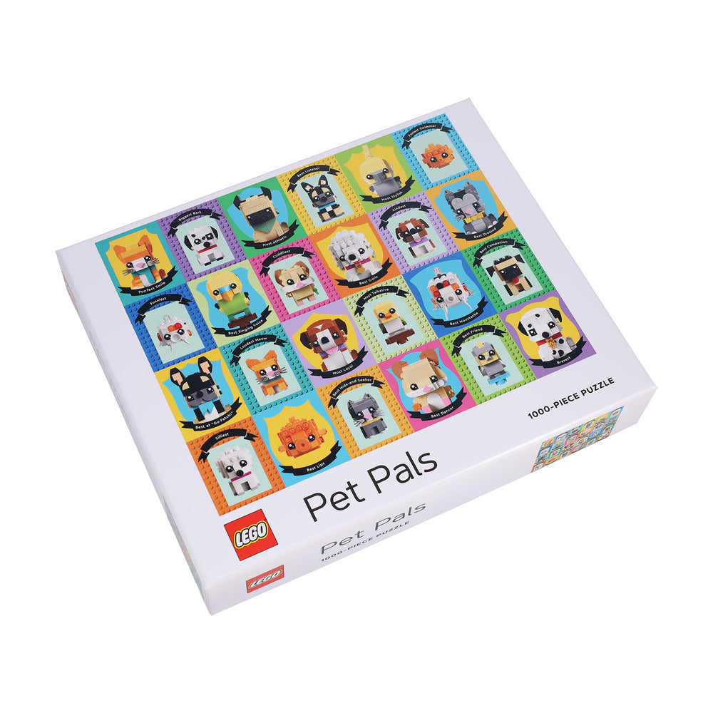 Chronicle Books Lego Pet Pals: BrickHeadz pets in bright colors for solo play