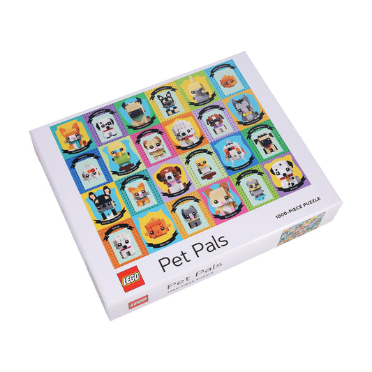 Chronicle Books Lego Pet Pals: BrickHeadz pets in bright colors for solo play