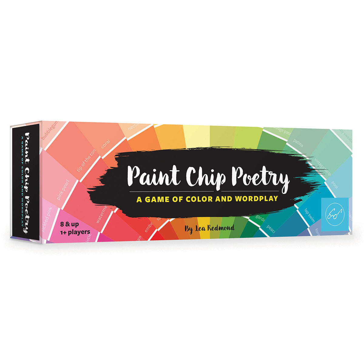 Chronicle Books Paint Chip Poetry game box with colorful color chips for creative prompts