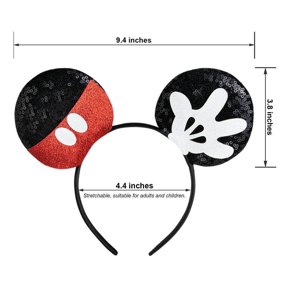 CHuangQi handmade headband with secure bonding keeps ears upright.