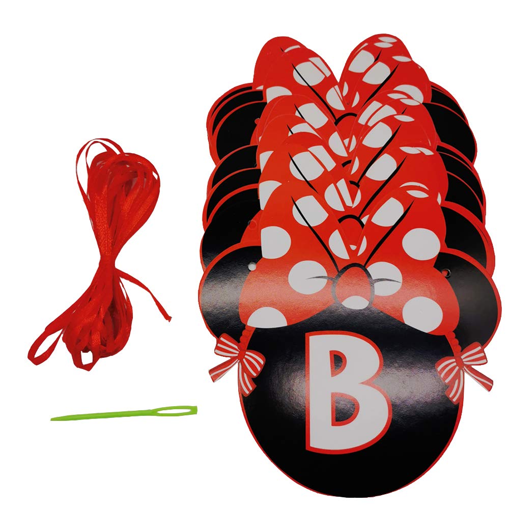 CHuangQi Minnie banner offers two part display for flexible hanging options