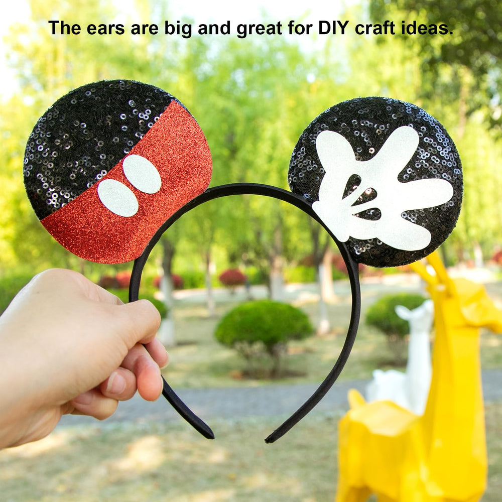 CHuangQi two-pack headbands ideal for DIY crafts and props.