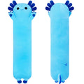 Chubbyjoy axolotl plush toy blue 27.5 inches, cozy cuddle companion