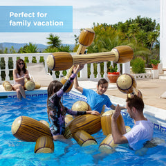 Chuchik family water games float set for mixed-age fun