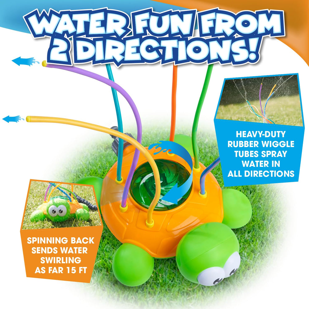 Chuchik garden hose attachment makes quick setup easy for summer backyard water play.