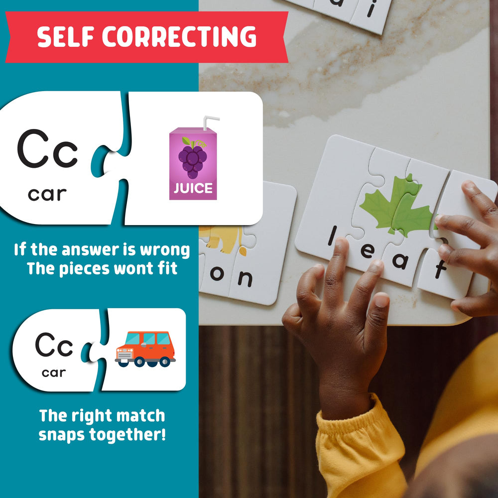 Chuckle & Roar spelling-3-4-letter-words puzzle helps build simple words