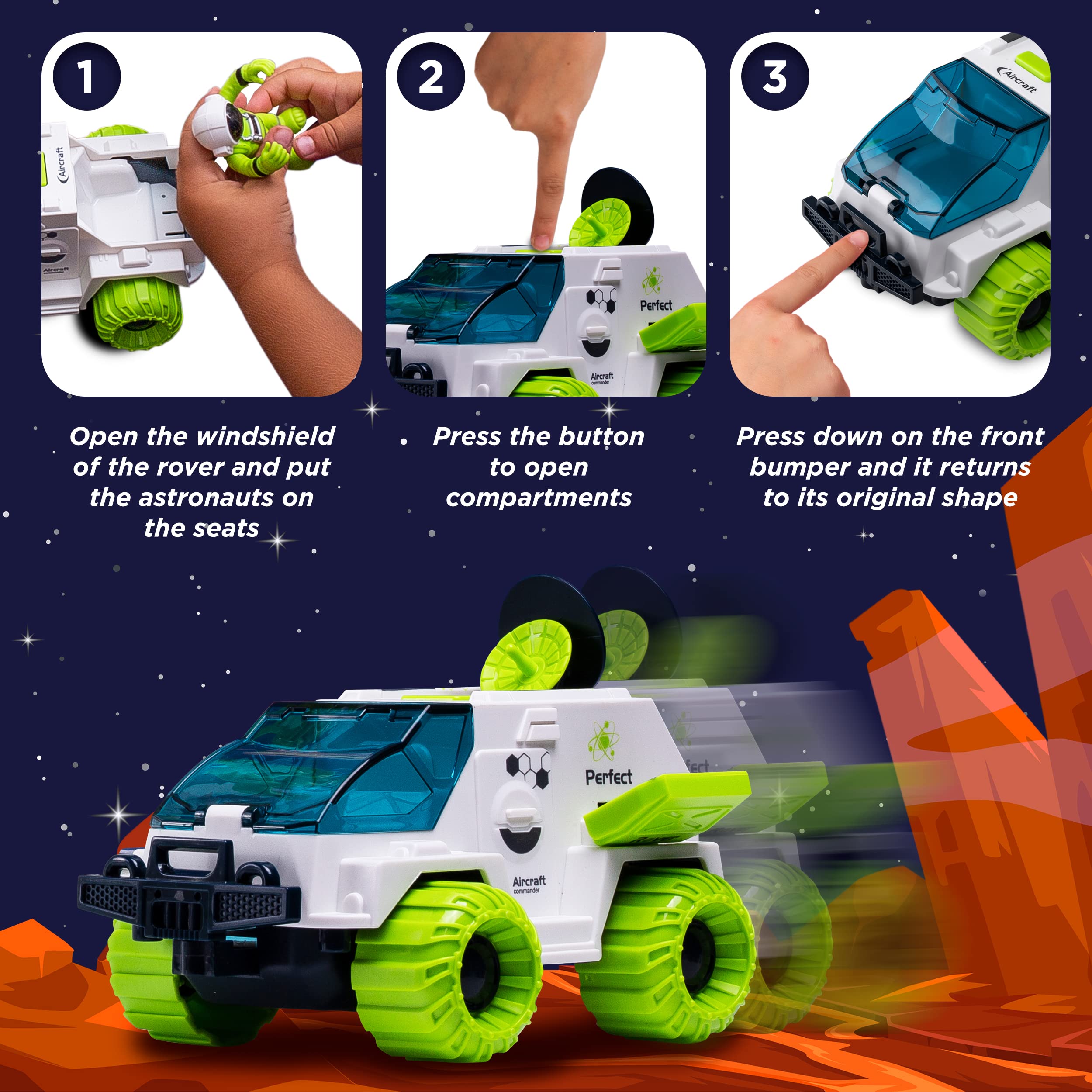 CHUKOO astronaut figurines encourage interactive space missions.