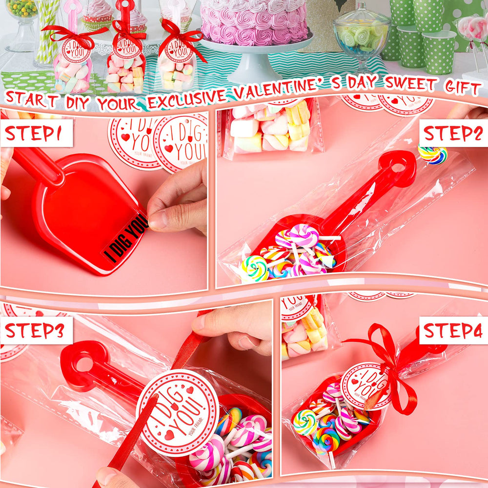 Chumia clear treat bags protect and showcase candies.
