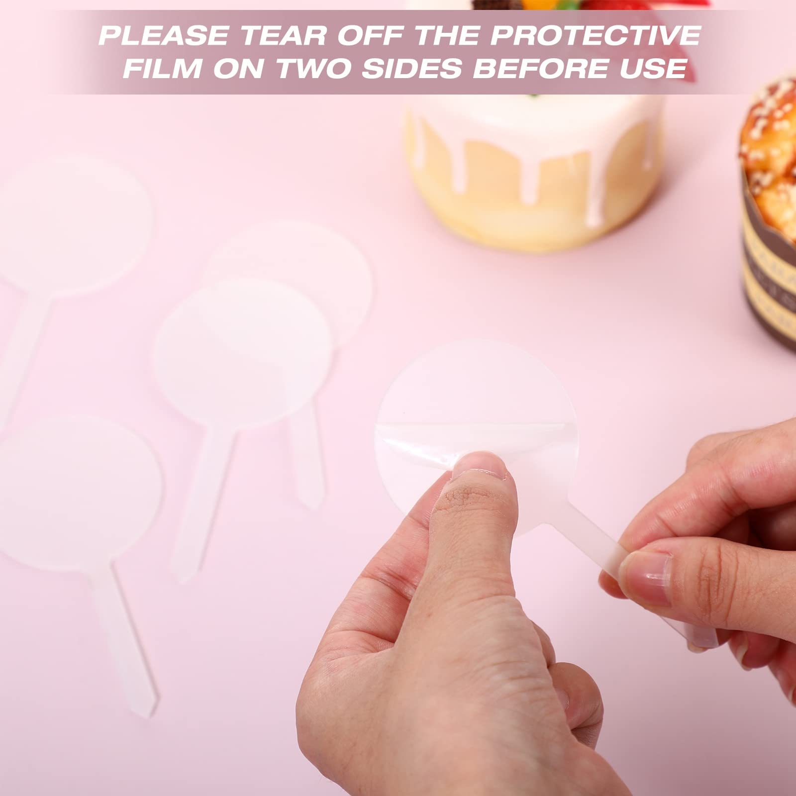 Chunful DIY paint and write on clear topper for personalization