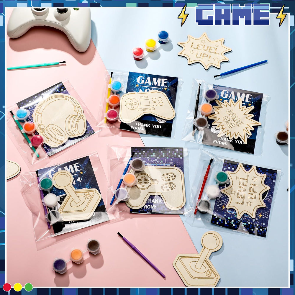 Chunful video game painting piece style 4, compact size suitable for little hands
