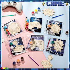 Chunful video game painting piece style 4, compact size suitable for little hands