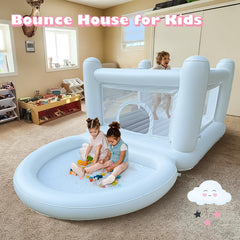 CHUNNIAN White Bounce House family fun with friends