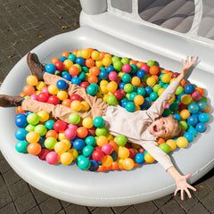 CHUNNIAN White Bounce House toddler design for ages 3-6