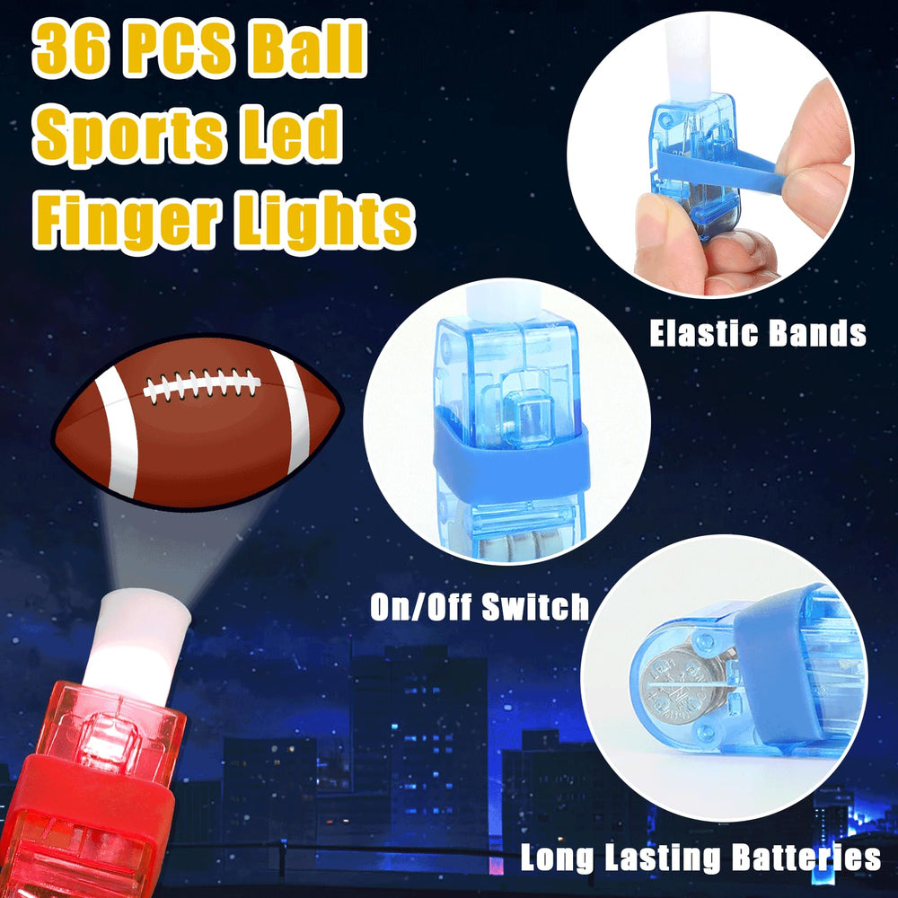 CHUNNIN baseball finger lights illuminate classroom prizes and parties