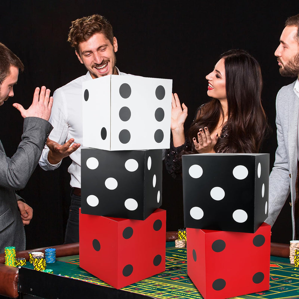 CHUNNIN casino-theme party decor kit suitable for birthdays and dances.