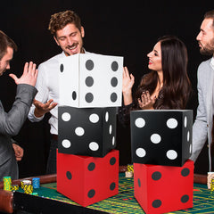 CHUNNIN casino-theme party decor kit suitable for birthdays and dances.